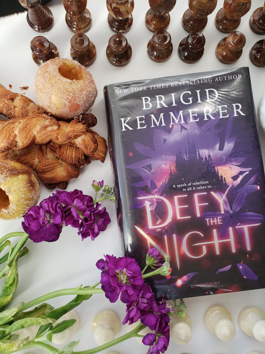 Honey Baked Apples and Sugar Dough Twists for Defy the Night by Brigid&nbsp;Kemmerer